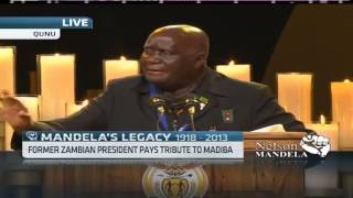 Kaunda bids Madiba farewell [upl. by Ajiak]