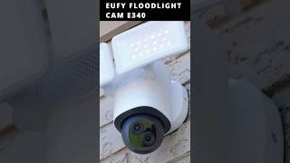 eufy Floodlight Cam E340  AI Auto Tracking  247 Recording  2000 Lumen Floodlight [upl. by Melantha]