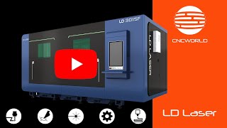 LD Laser 3015F Fibre Laser from CNC World [upl. by Ravilob]