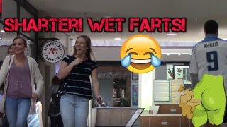 Sharter WET Fart Prank Flatulence Friday EP 15 Fart Sounds funny video Dollar socks box [upl. by Nevs]