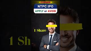 NTPC Green IPO Avoid Or Apply ipo viralvideo stockmarket [upl. by Iadrahc]