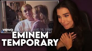 IM DESTROYED Eminem  Temporary feat Skylar Grey  FIRST TIME REACTION [upl. by Quintessa]