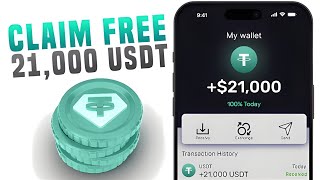 Claim 21000 Free USDT – Legit Method in Minutes [upl. by Grevera]