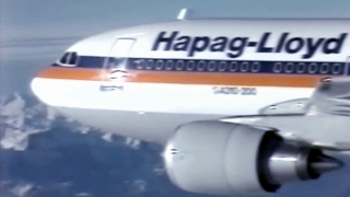 HapagLloyd Airbus A310200 Travelogue  1988 [upl. by Tobias]