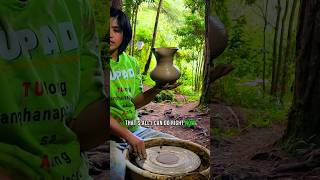 Pottery Making Demonstration Sagada Philippines  How to make clay pot pottery [upl. by Fishbein41]