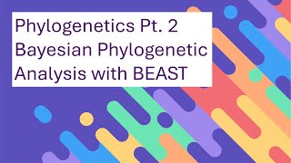 Phylogenetics Tutorial  Bayesian Analysis with BEAST amp FigTree [upl. by Nirroc]