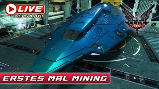 Erste mal Mining  Elite Dangerous [upl. by Nellir88]