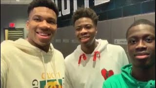 AntetokounBros  NBA All Star weekend 2019 [upl. by Ramuk]