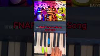 FNAF Piano Tutorial piano [upl. by Sokem]