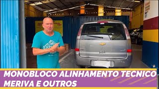 MONOBLOCO ALINHAMENTO TECNICO  MERIVA E OUTROS [upl. by Nwahshar]