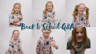 Busby Back to School Interviews [upl. by Verlie476]