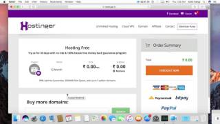 How to get Premium WEB Hosting For freeHostinger  WordPress optimized  Hindi [upl. by Rebor]