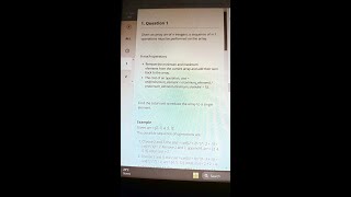 Given an array arr of n integers a sequence of n 1 operations must be performed on the array In ea [upl. by Suoicerp288]