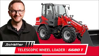 Schäffer Telescopic Wheel Loader 6680 T – Walkaround EN [upl. by Gaw]