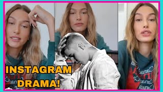 Hailey Bieber POSTS Justin Bieber MARRIAGE TROUBLES on INSTAGRAM [upl. by Malinda]