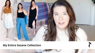 This is my entire Sezane collection [upl. by Ynohtnad31]