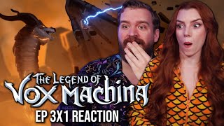 It Has BEGIN  The Legend Of Vox Machina Ep 3x1 Reaction amp Review [upl. by Cassiani]