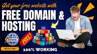 Free com domain 2024  Free Domain Name  Get Free Domain For Website Free Domain and hosting [upl. by Schouten]