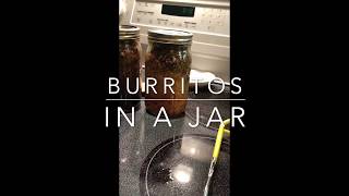 Canning quotBURRTOS IN A JARquot Easy quick meal in a jar [upl. by Mcfadden150]