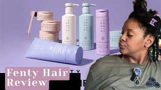 Fenty Hair Review on my type 4 hair  so much to say [upl. by Nivart469]