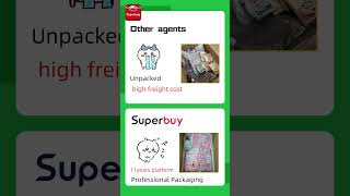 How is Superbuy different from other shopping agent✨ [upl. by Leyla]