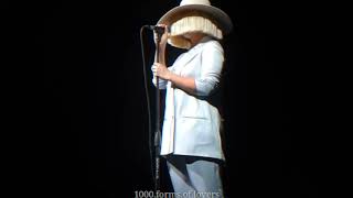 sia  eye of the needle live concept [upl. by Ayocal660]