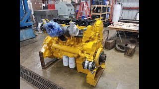 Caterpillar C18 Rebuild Time Lapse [upl. by Riggins]