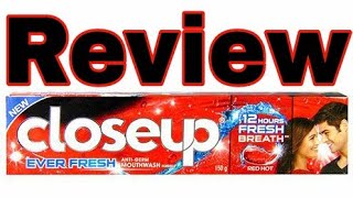 Close Up Toothpaste Review [upl. by Occor]