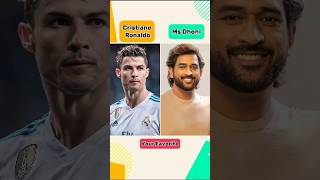 Cristiano Ronaldo amp Ms Dhoni Life Journey Transformation ronaldo msdhoni shorts [upl. by Eenar126]