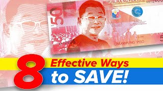 8 Effective Ways to Save Money  Iponaryo Tips [upl. by Ahsii]