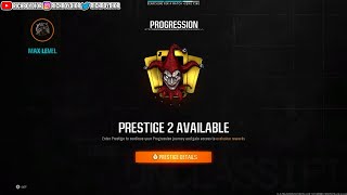 I Entered Prestige 2 In BO6 8 More To Go [upl. by Bogosian]