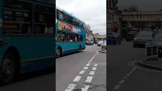 Arriva Midlands Optare Olympus 4110  YJ08 EEP on Route 51 going to Braunstone bus travel arriva [upl. by Hagar]