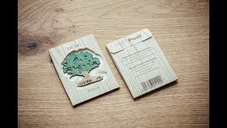 Österreichs erste Briefmarke aus Holz [upl. by Alleen]