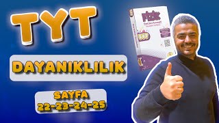 TYT Fizik Konu Anlatım  Dayanıklılık  Adezyon  Kohezyon ve Yüzey Gerilimi Sayfa 22232425 [upl. by Adnof127]