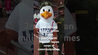 2nd African military games Abuja Nigeria AMGA with Nigerian Legion corps of commissionaires [upl. by Scandura]