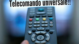 SURE telecomando universale tv proiettore climatizzatore ecc [upl. by Moseley737]