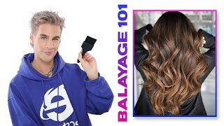 Step By Step Guide For Flawless Balayage [upl. by Annhoj]