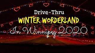 Winter Wonderland In Winnipeg Canada 2020  Canada Inns  Red River EX Park [upl. by Sinnaoi]