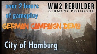 WW2 Rebuilder German level Demo walkthrough [upl. by Haelem]