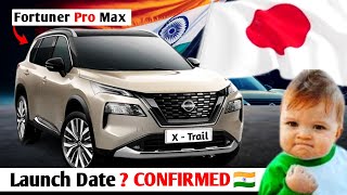 Nissan X trail 2024 india launchprice  fortuner rival SUV [upl. by Virgel]