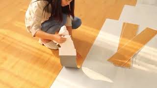 How to install selfadhesive vinyl floor tiles [upl. by Stultz539]