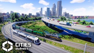 Youre going to love this light rail network  Cities Skylines 2 [upl. by Peggi]