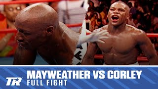 MAYWEATHER TELLS HIM TO STOP CRYING  FREE FIGHT  Floyd Mayweather vs DeMarcus Corley [upl. by Lenna]