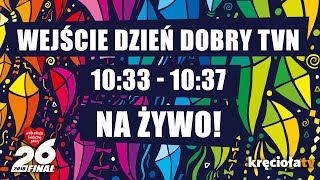 26 Finał WOŚP na żywo Dzień Dobry TVN 1033  1037 [upl. by Revlis]