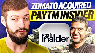 Indian Startup News 223 Zomato Acquires Paytm Insider to Take on BookMyShow [upl. by Salvador]