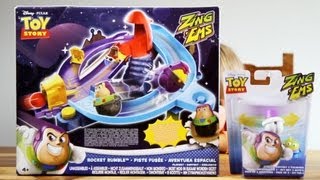 Toy Story Zing Ems  Rocket Rumble  Playset review by Arcadius Kul and Sammie​​​ [upl. by Onairda]