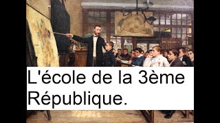 Lécole de la Troisième République 1erT H32 [upl. by Relyhs]