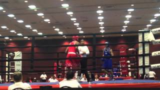 DELANTE quotTIGERquot JOHNSON VS RYAN GARCIA ROUND 3 [upl. by Siraj282]