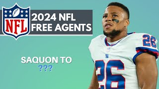 NFL Free Agency Predictions Rumors amp News 2024 OFFENSIVE PLAYERS [upl. by Eive]