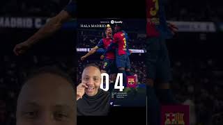 madrid barça goleada spain futebol viral shorts reels yamal fypシ゚viral fyp realmadrid [upl. by Eejan121]